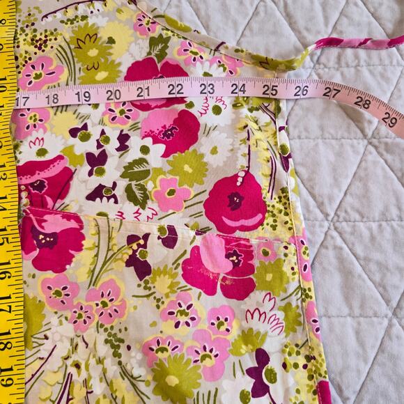 Vera Bradley Apron Women's O/S Pink Green Make Me Blush Floral Cottagecore - Picture 13 of 15